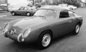 [thumbnail of 1959 Abarth 750 Zagato Double-Bubble {Italy} f3q B&W.jpg]
